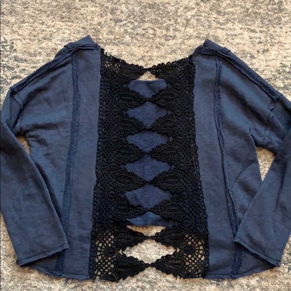 Free people cut out sweater
